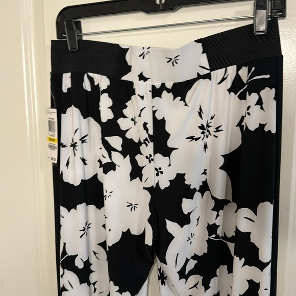 INC International Concept Black And White Pants Size M - Picture 4 of 11